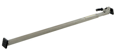 Galvanized Two Piece Telescopic Cargo Bar 90-3/8 In. to 139-9/16 In. Gray